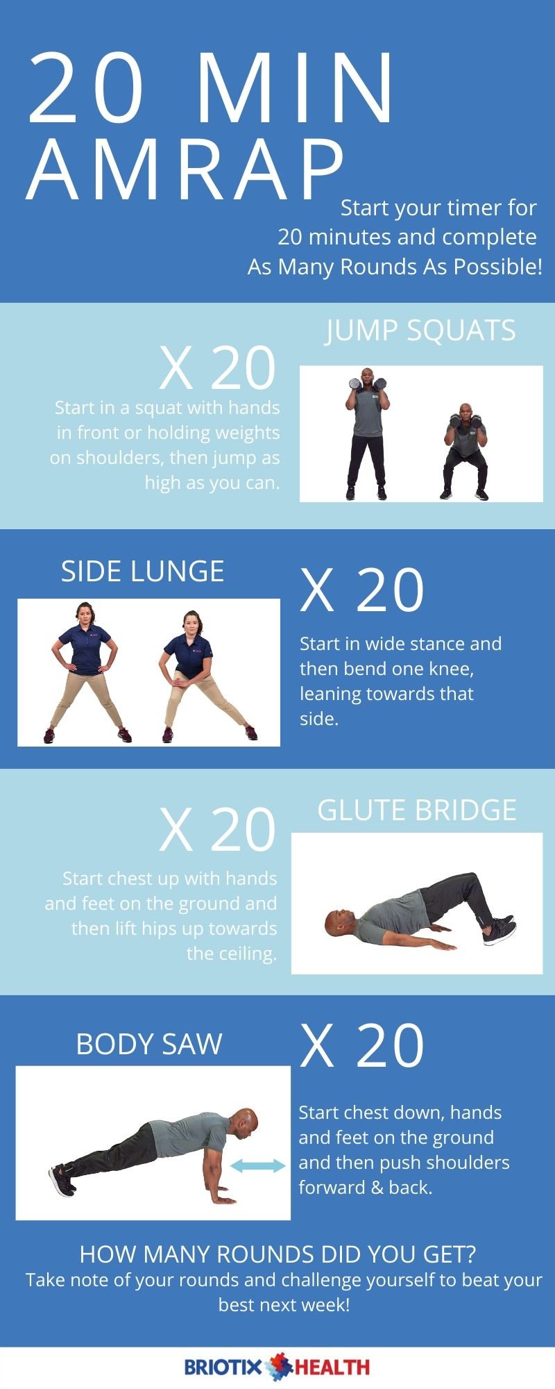 Minute Amrap Lower Body Amrap Workouts 2025