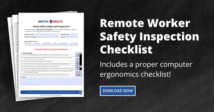 Home Office Safety Checklist